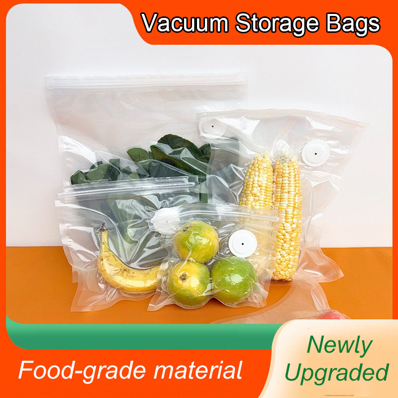 Reusable Produce Bag - Nieuwe herbruikbare luchtvacuüm opbergzakken Keuken Groenten
