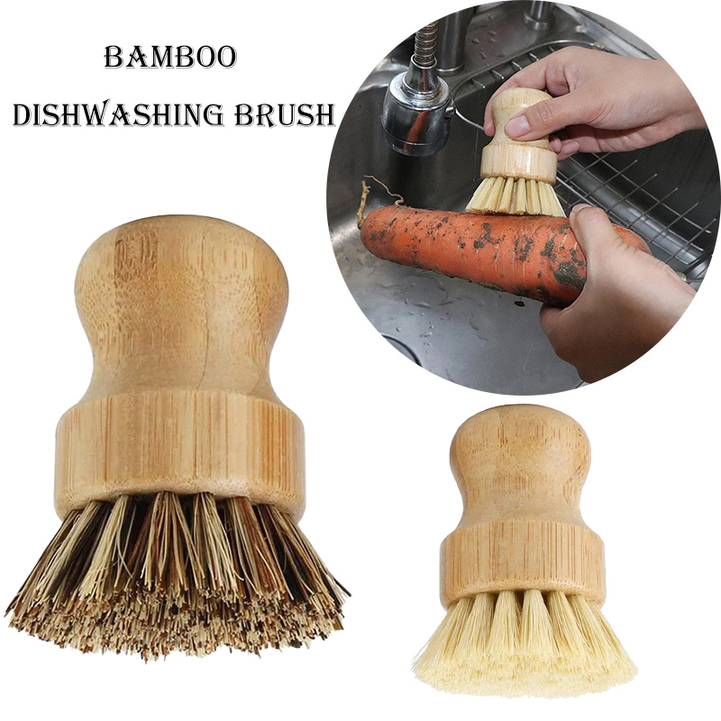 Bamboe Afwasborstel Natuurlijk - Dish Brush Bamboo recensie en prijs