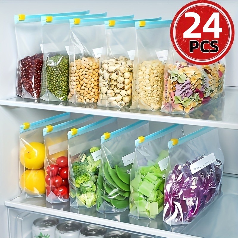 24 stuks herbruikbare ziplock- - Reusable Produce Bag recensie en prijs