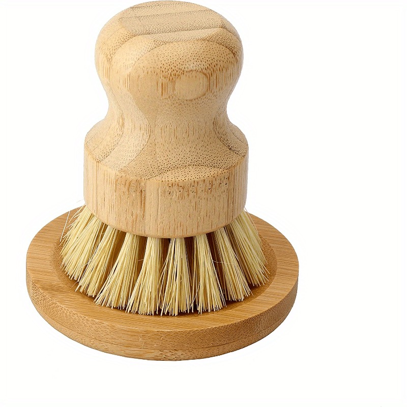 Bamboe afwasborstel zeepbakje  - Dish Brush Bamboo recensie en prijs