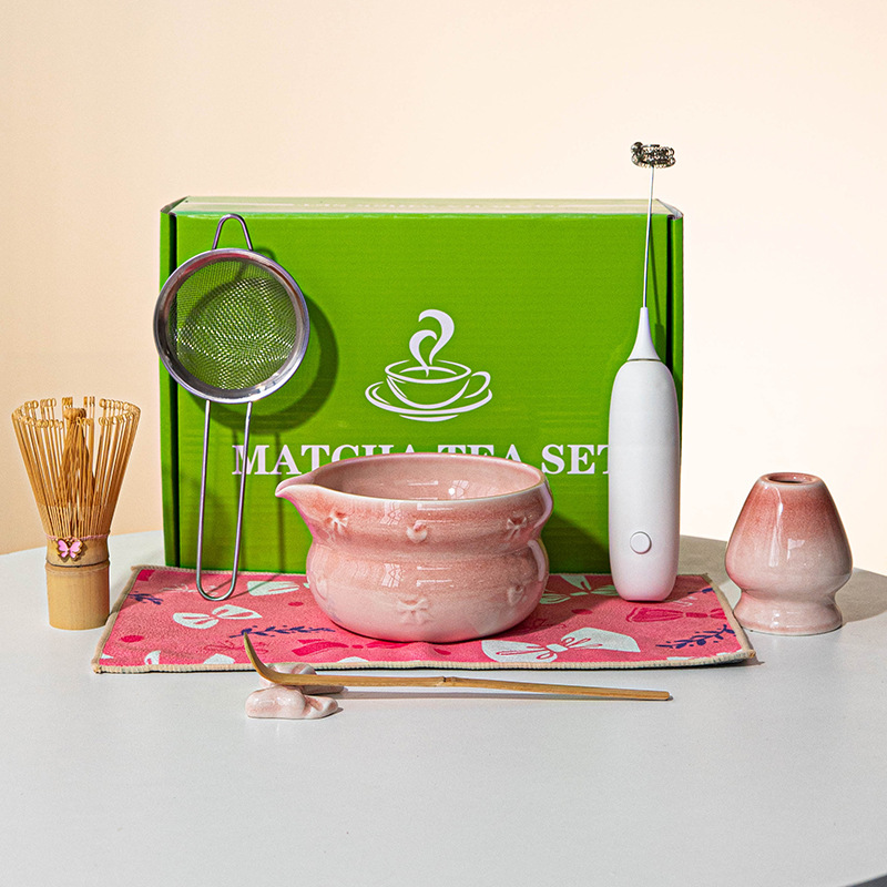 Japanse Matcha Thee Set 8-deli - Dish Brush Bamboo recensie en prijs