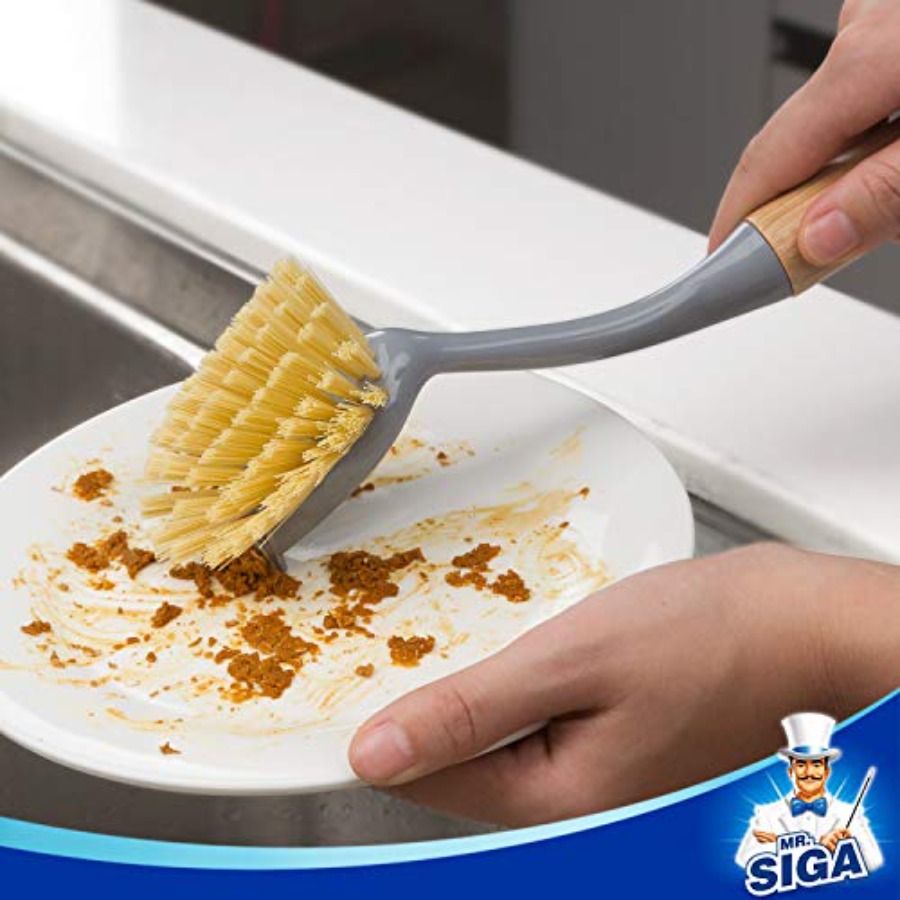 Afwasborstel met bamboe handva - Dish Brush Bamboo recensie en prijs