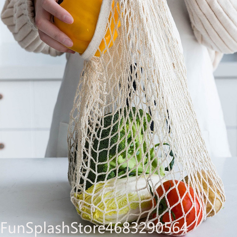 Handzame opvouwbare katoenen m - Reusable Produce Bag recensie en prijs