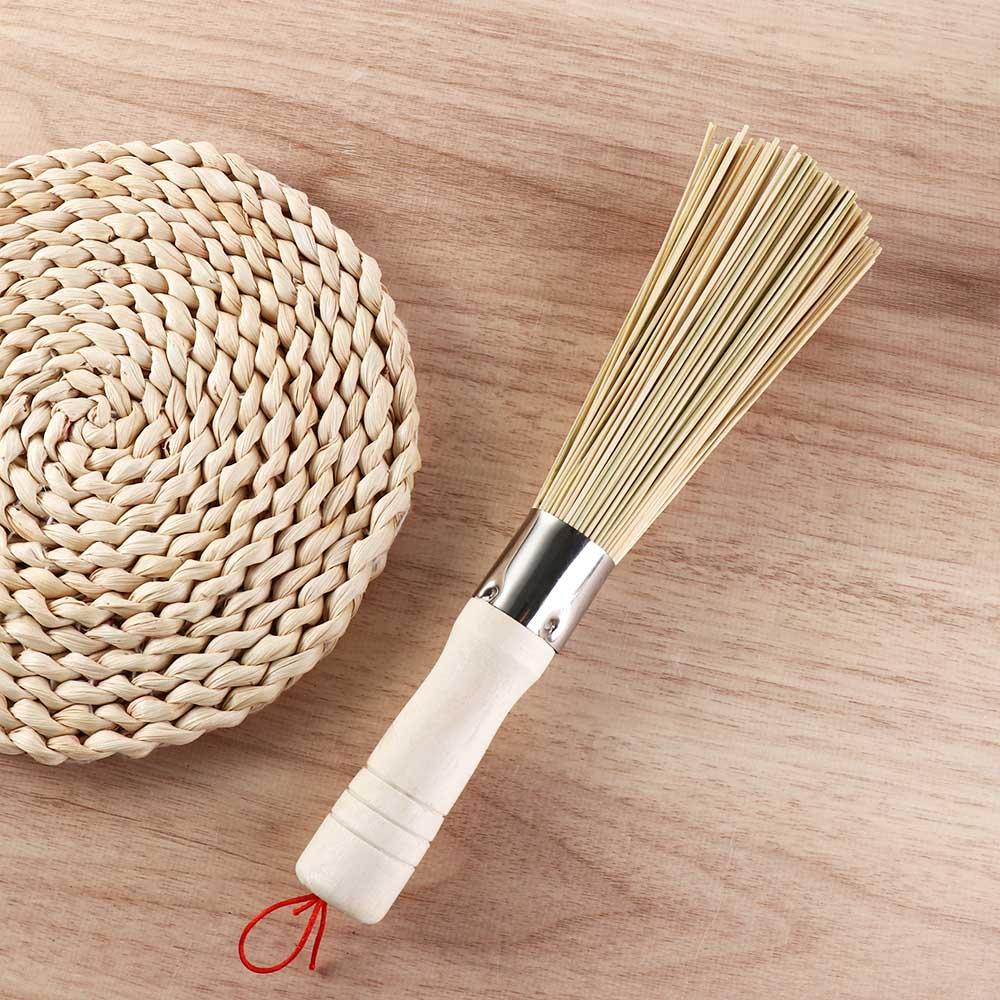 Traditionele natuurlijke bambo - Dish Brush Bamboo recensie en prijs